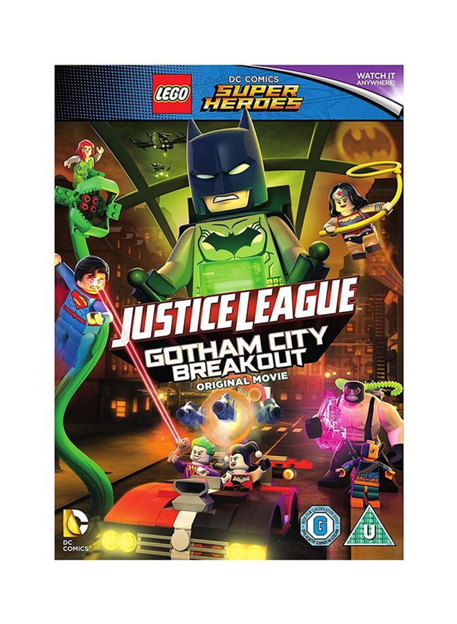 فيلم Justice League Gotham City Breakout دي في دي