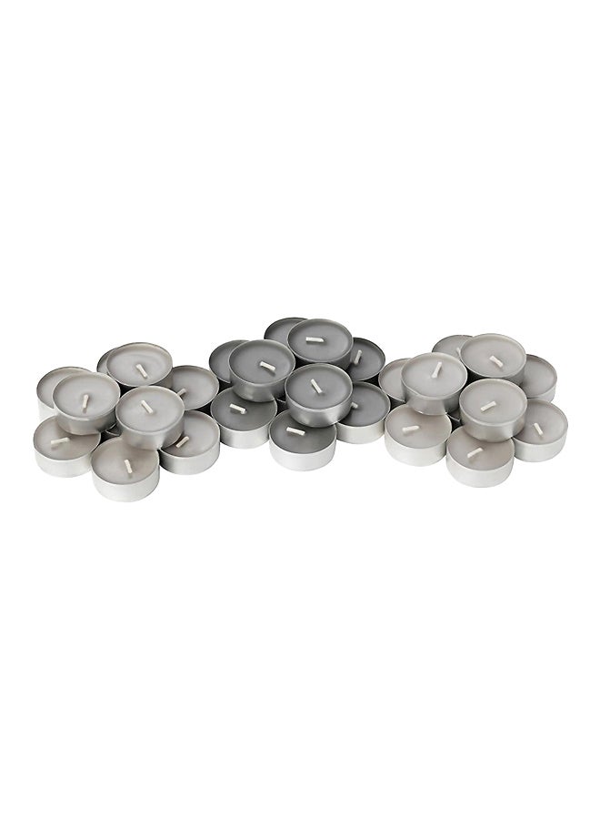 SINNLIG 30-Piece Nutmeg And Vanilla Sinnlig Tealight Scented Candle Grey/White 