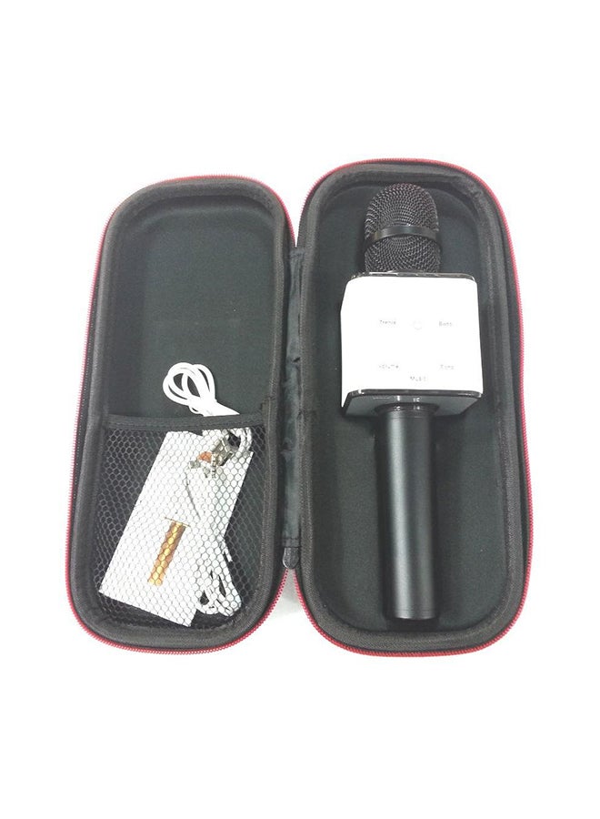Q7 Wireless Karaoke Microphone Black/White - Image 2