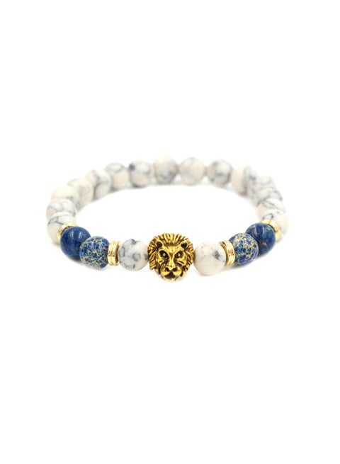 Lion Beaded Bracelet