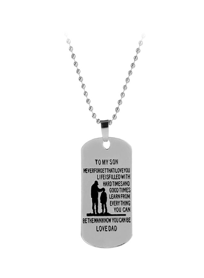 Fashion Street - Stainless Steel Pendant Necklace - Image 1