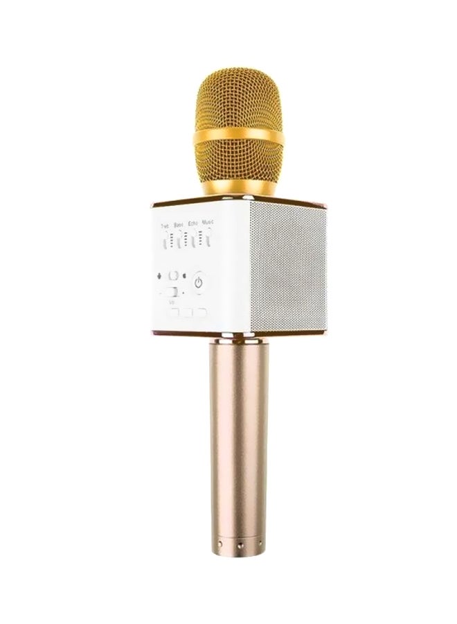 ميكروفون كاريوكي Q9 ماجيك 2.72E+12 ذهبي