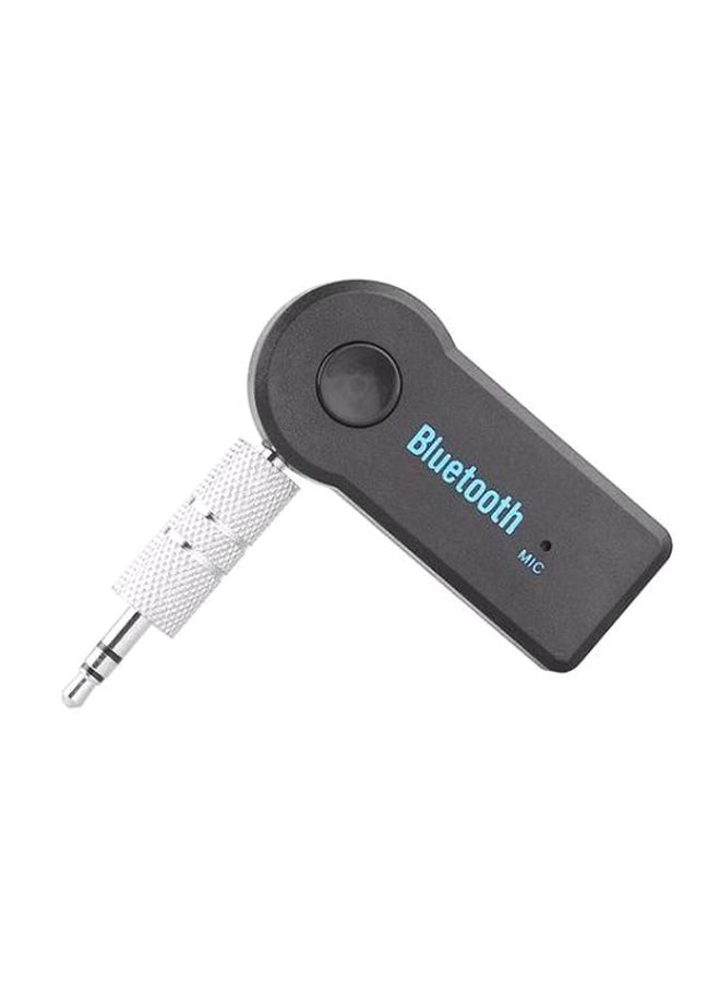 Generic - Wireless Bluetooth 3.5mm AUX Audio Stereo Black - Image 1