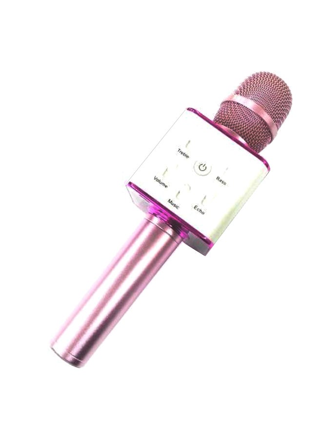 Q7 Wireless Karaoke Microphone 2.72E+12 Purple/White - Image 1