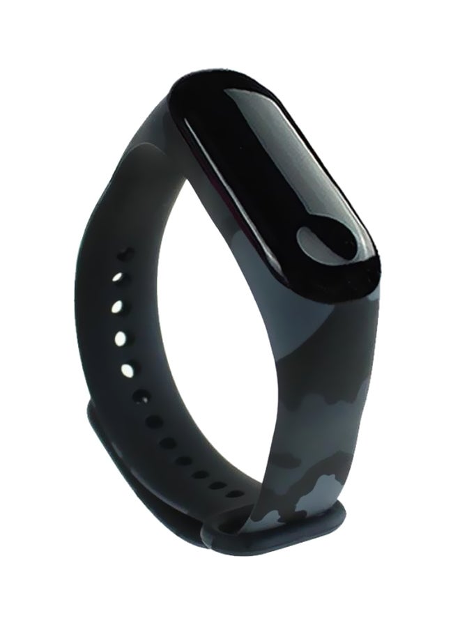 Replacement Strap For Xiaomi Mi Band 3 Black/Blue