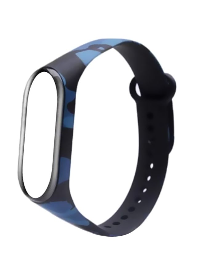 Replacement Strap For Xiaomi Mi Band 3 Blue/Black
