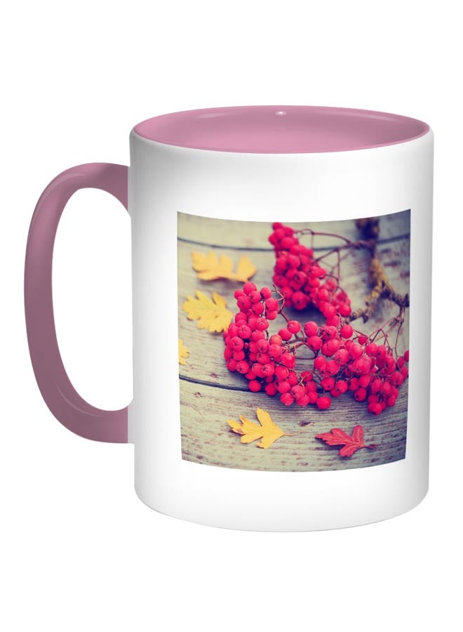 قدح قهوة - شجرة التوت زهري/أبيض/أصفر