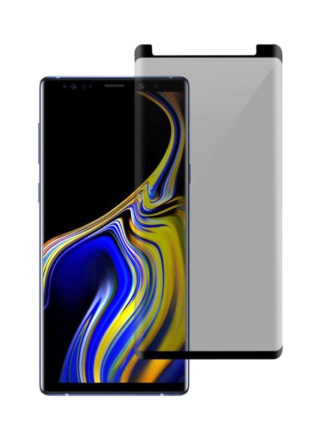 Muzz 5D Privacy Tempered Glass Screen Protector For Samsung Galaxy Note 9 Grey - Image 1