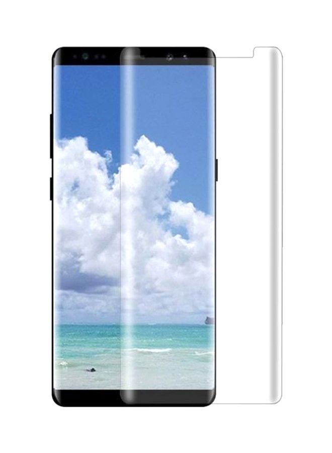 Tempered Glass Screen Protector For Samsung Galaxy Note 8 Grey