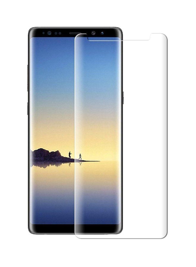 Muzz Tempered Glass Screen Protector For Samsung Galaxy Note8 Clear