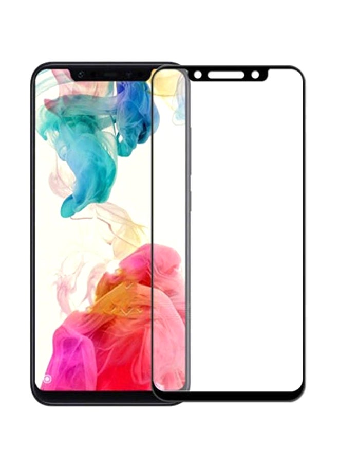 Muzz 5D Tempered Glass Screen Protector For Xiaomi Poco F1 Black/Clear