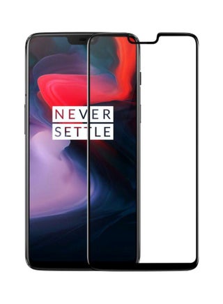 Tempered Glass Screen Protector For OnePlus 6 Black/Clear - v1554289305/N22891827A_1