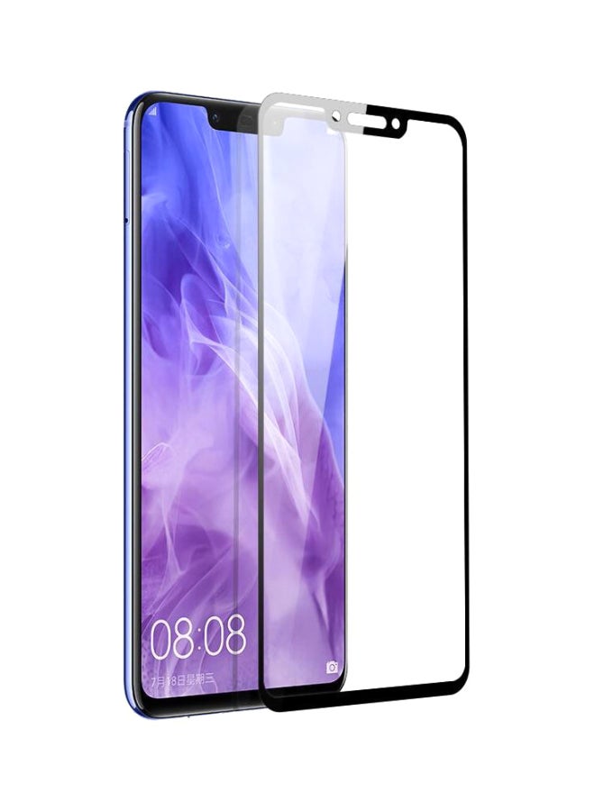 Muzz Tempered Glass Screen Protector For Huawei Nova 3i Black/Clear - Image 1
