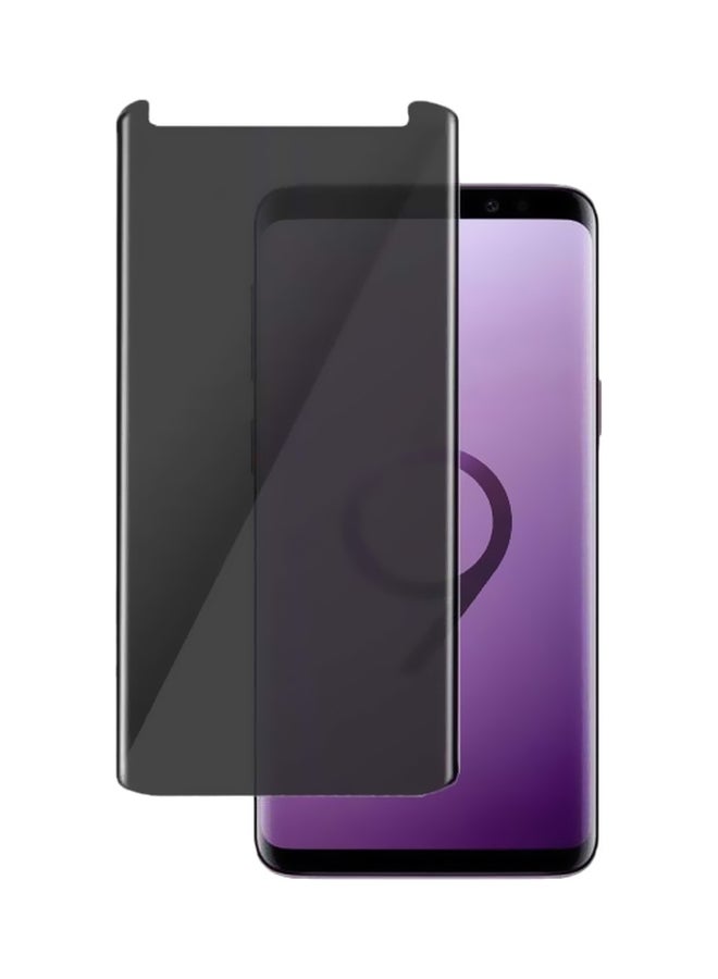 Muzz 5D Tempered Glass Screen Protector For Samsung Galaxy S9 Black/Clear - Image 1