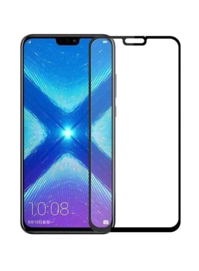 Muzz 5D Tempered Glass Screen Protector For Huawei Y9 Black/Clear - Image 1