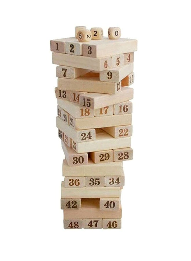Building Wooden Tower Set