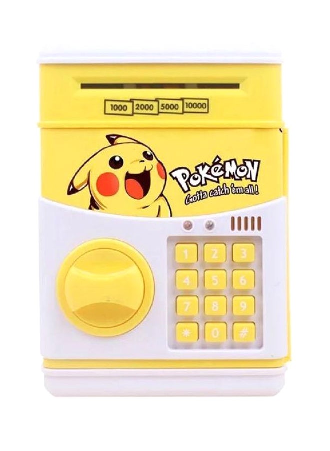 Mini Pokemon Pikachu Electronic  ATM Money Bank Box 