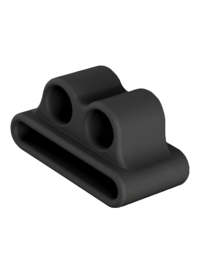 Silicone Protective AirPods Holder Black - Image 1