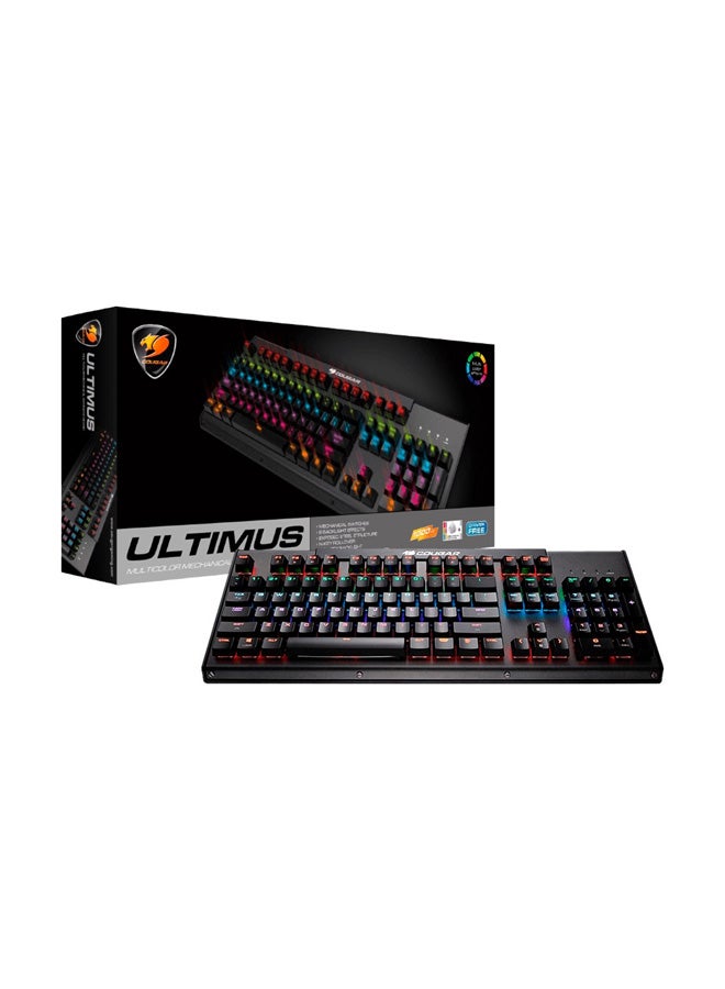 كوجار لوحة مفاتيح أتاك إكس 3 بإضاءة LED للألعاب أسود - Image 2