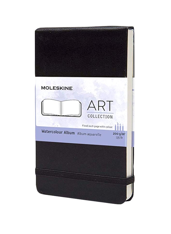 MOLESKINE Pocket Watercolour Notebook Black  - Image 1