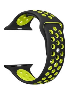 Replacement Band For Apple Watch Series 1/2/3/4 44mm Black/Green