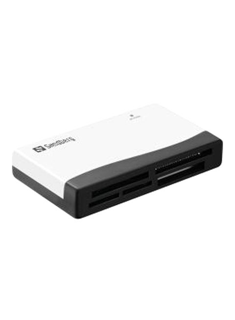 Multi Card Reader White/Black
