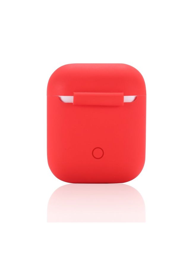 Protective Case Cover For Apple AirPods Red - Image 4