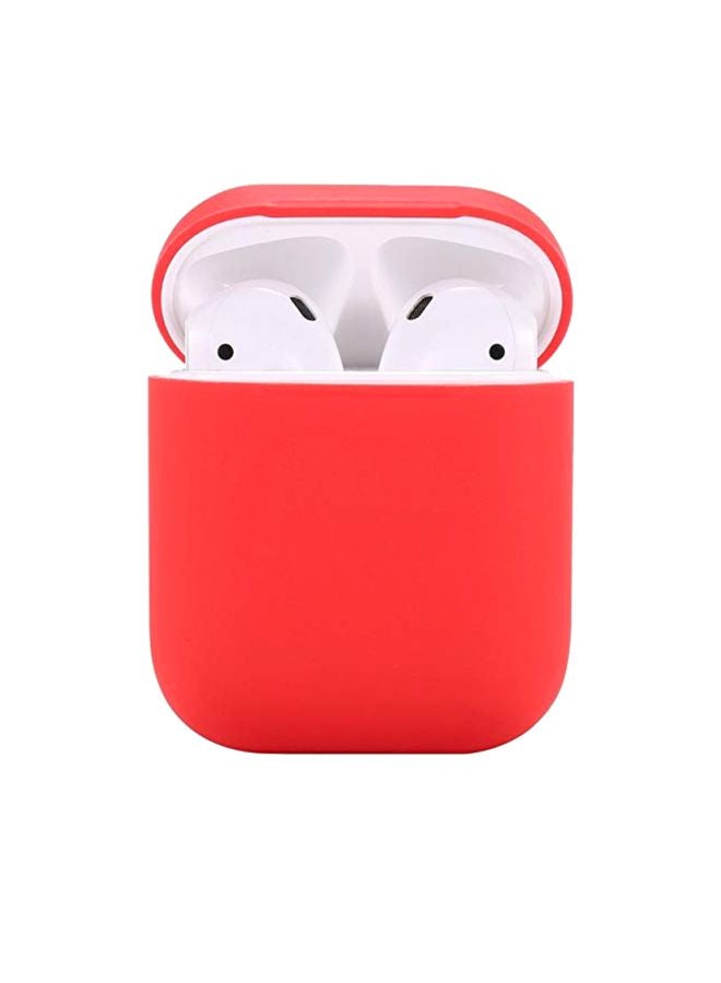 Protective Case Cover For Apple AirPods Red - Image 1