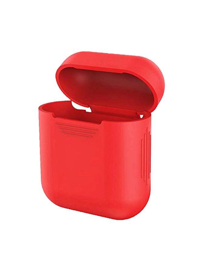 Protective Case Cover For Apple AirPods Red - Image 1