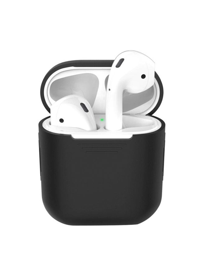 Protective Case Cover For Apple AirPods Black - Image 1