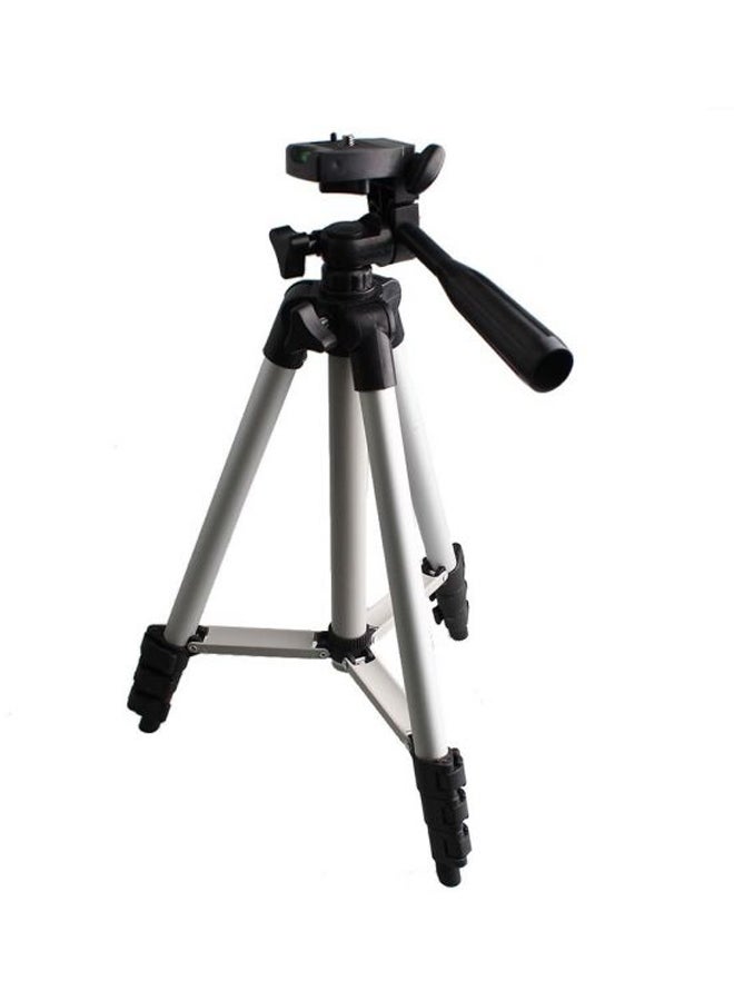 Generic Portable Tripod Stand White/Black  - Image 3