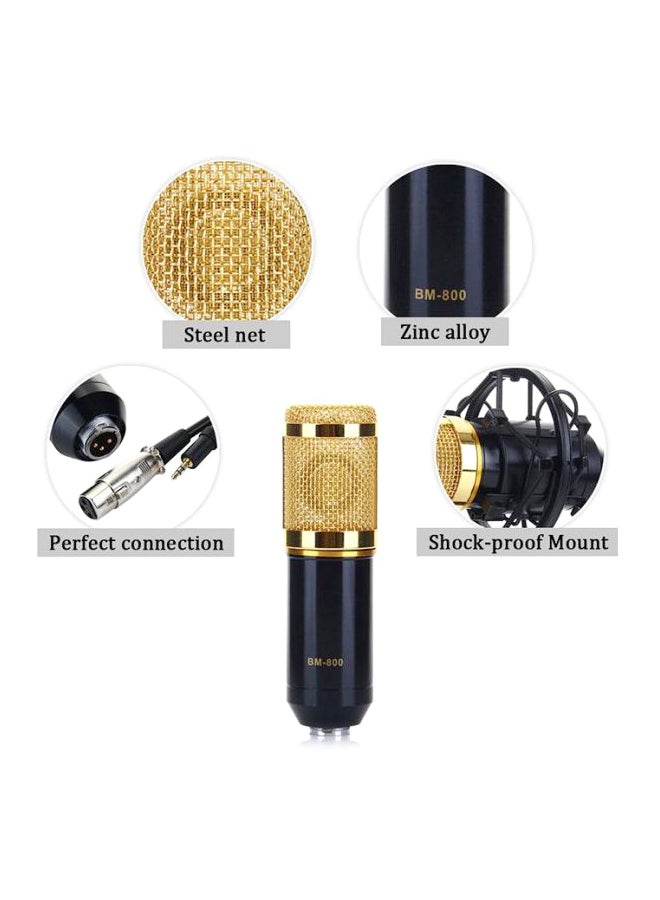 Condenser Microphone Set BM-800 Black - Image 3