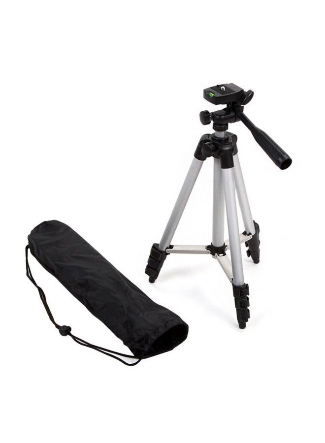 Generic Portable Tripod Stand White/Black  - Image 2