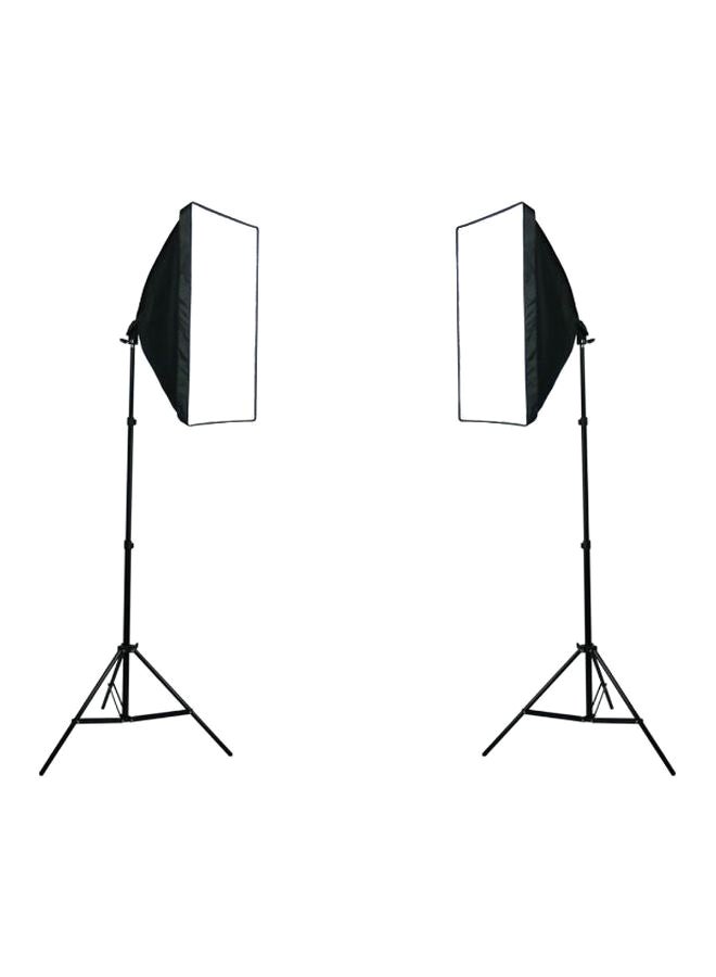 Generic 2-Piece Flexible Light Box Black  - Image 1