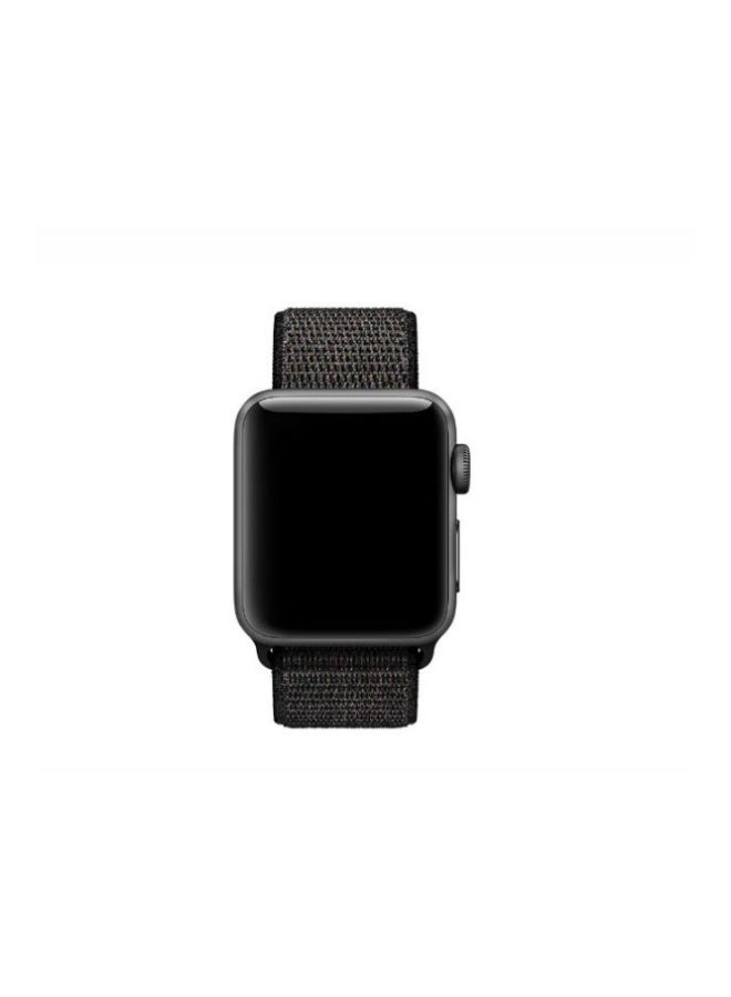 Replacement Band For Apple Watch Series 3/4/5 Black - Image 2