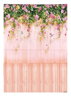 Generic Flower Wood Pattern Photography Background Multicolor  - Image 2