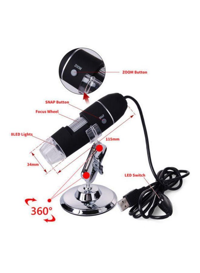 Generic 800x Digital Endoscope Magnifier CMOS Camera Microscope  - Image 2