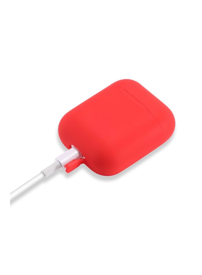 Protective Case Cover For Apple AirPods Red - Image 3