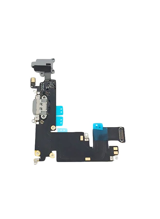 أتينو شريط كابل مرن بديل لهاتف آيفون 6 بلس من أبل أسود/رمادي/أزرق