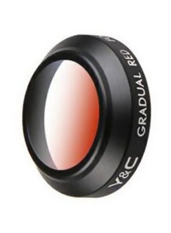 Generic Fisheye Lens Filter For DJI Mavic Pro Drone Red/Black 