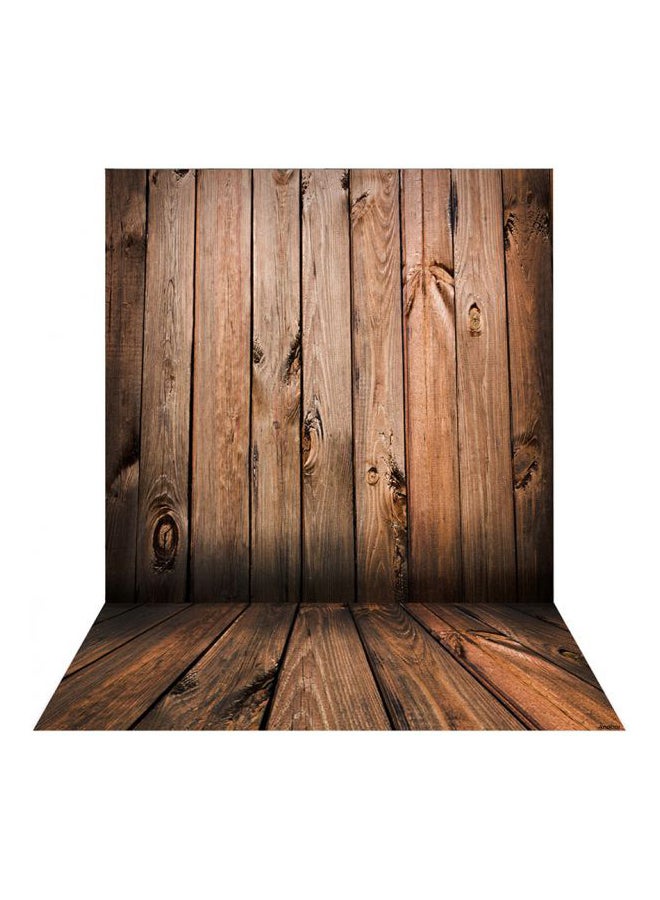 Wooden Printed Photography Background Brown 