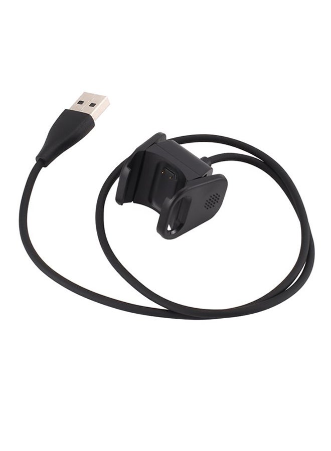 Usb Charging Cable With Clip Dock For Fitbit Charge 3 - Image 1