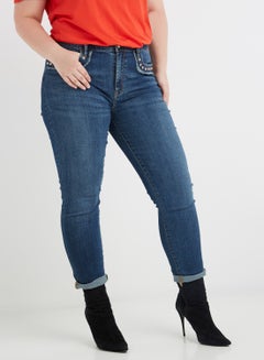 Slim Fit Jeans Blue - v1554295504/N22781339A_1