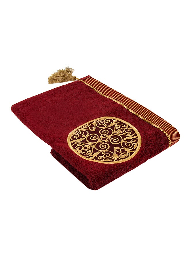 Ecocotton - Arus Towel Red 80*150cm - Image 1