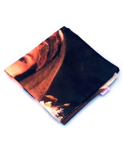 Alwan Ottoman Lady Print Cushion Cover Multicolour 40x40cm  - Image 2
