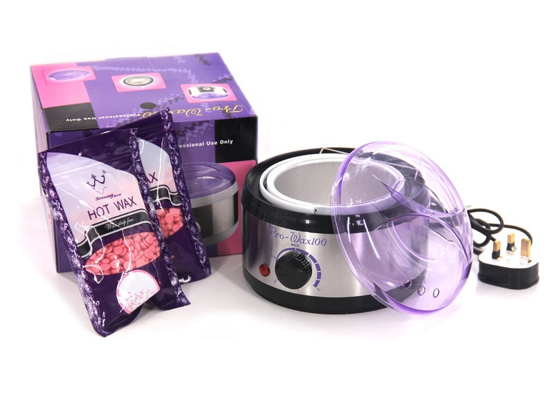 Pro-Wax100 Wax Machine With Two Bags Of Wax Pink - Image 2