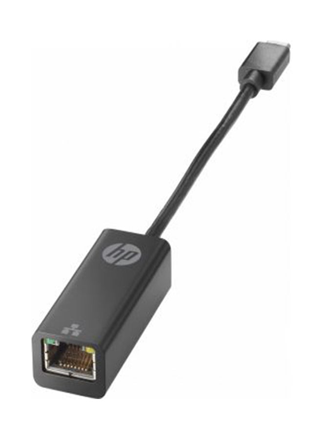 HP محول من USB-C إلى RJ45 أسود - Image 1