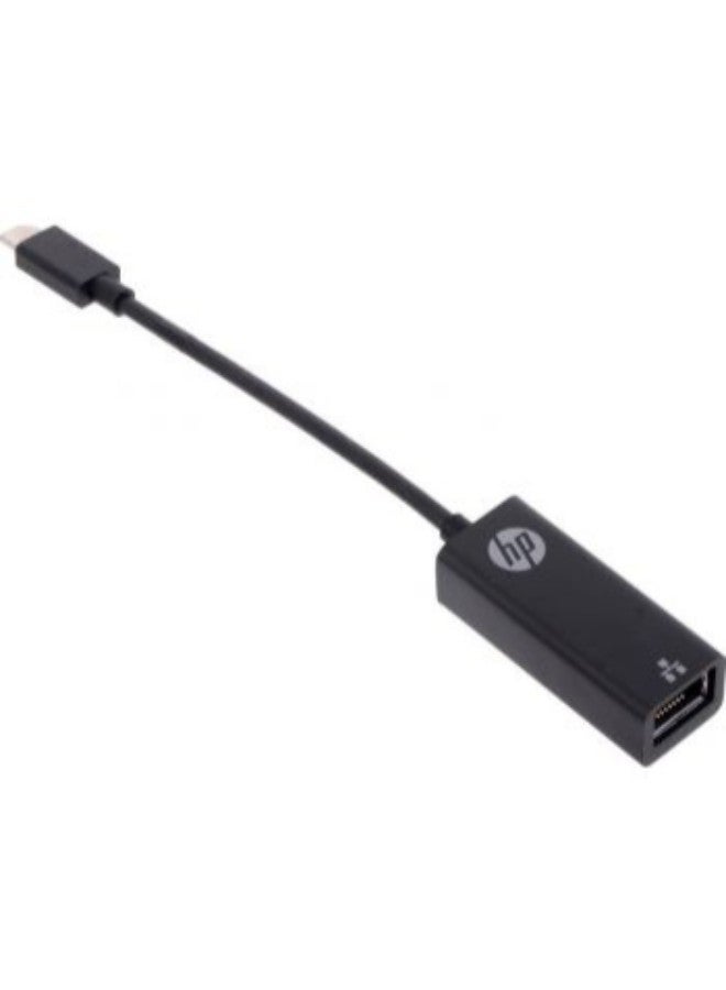 HP محول من USB-C إلى RJ45 أسود - Image 2