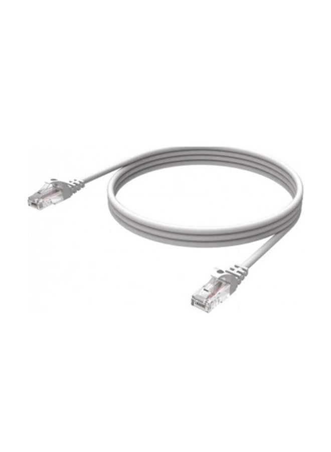 Genuine - RJ45 Cat 6 UTP PVC Patch Cord Ethernet Cable Grey - Image 1