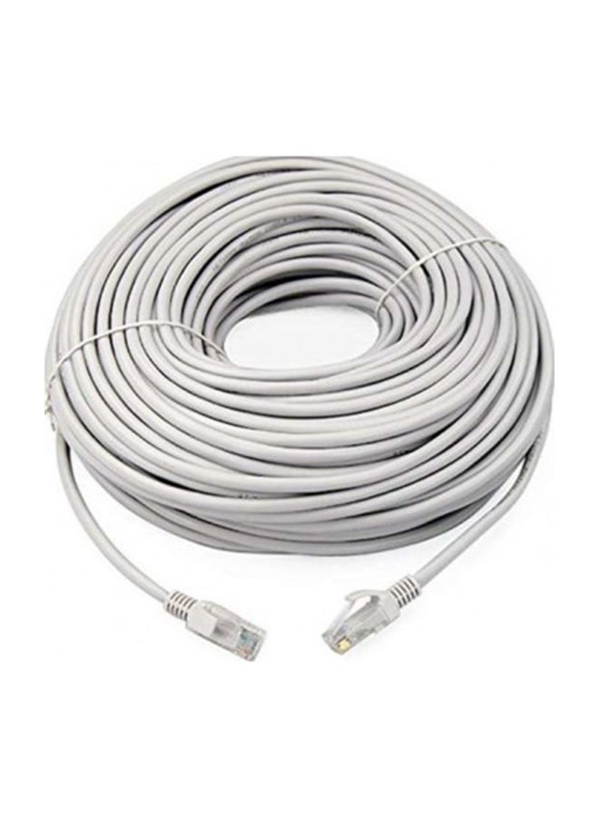 RJ45 Cat6 Ethernet Cable Grey